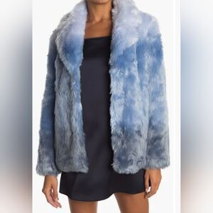 Unreal Fur Icebreaker Ombre Short Faux Fur Coat